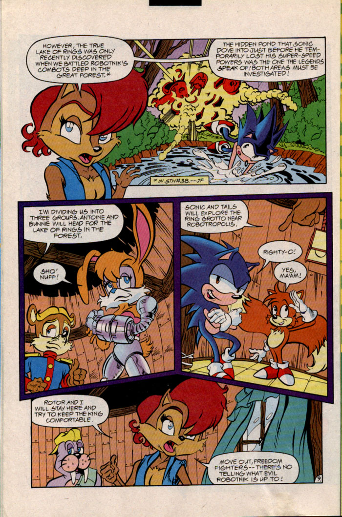 Sonic - Archie Adventure Series December 1996 Page 11